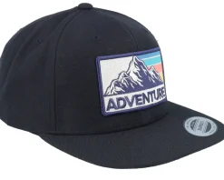 Mountain Adventure Patch Black Snapback - Wild Spirit