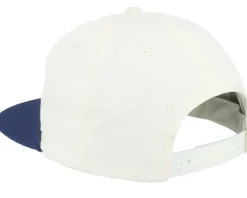 Mountain And Eagle Brown Patch Ivory/Navy Rope Snapback - Wild Spirit