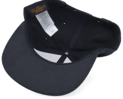 Mountain And Eagle Brown Patch Black Snapback - Wild Spirit