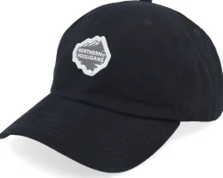 Mountain Cap Black Dad Cap - Northern Hooligans