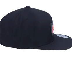 Mountain Compass Patch Black Snapback - Iconic