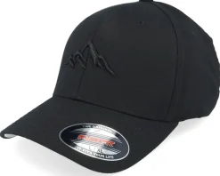 Mountain 3d Black/Black Flexfit - Wild Spirit