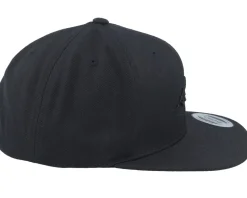 Mountain 3d Black/Black Snapback - Wild Spirit