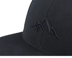 Mountain 3d Black/Black Snapback - Wild Spirit