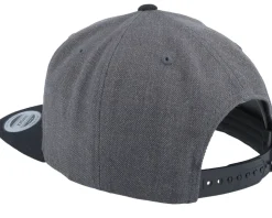 Mountain 3d Black/Charcoal Grey/Black Snapback - Wild Spirit