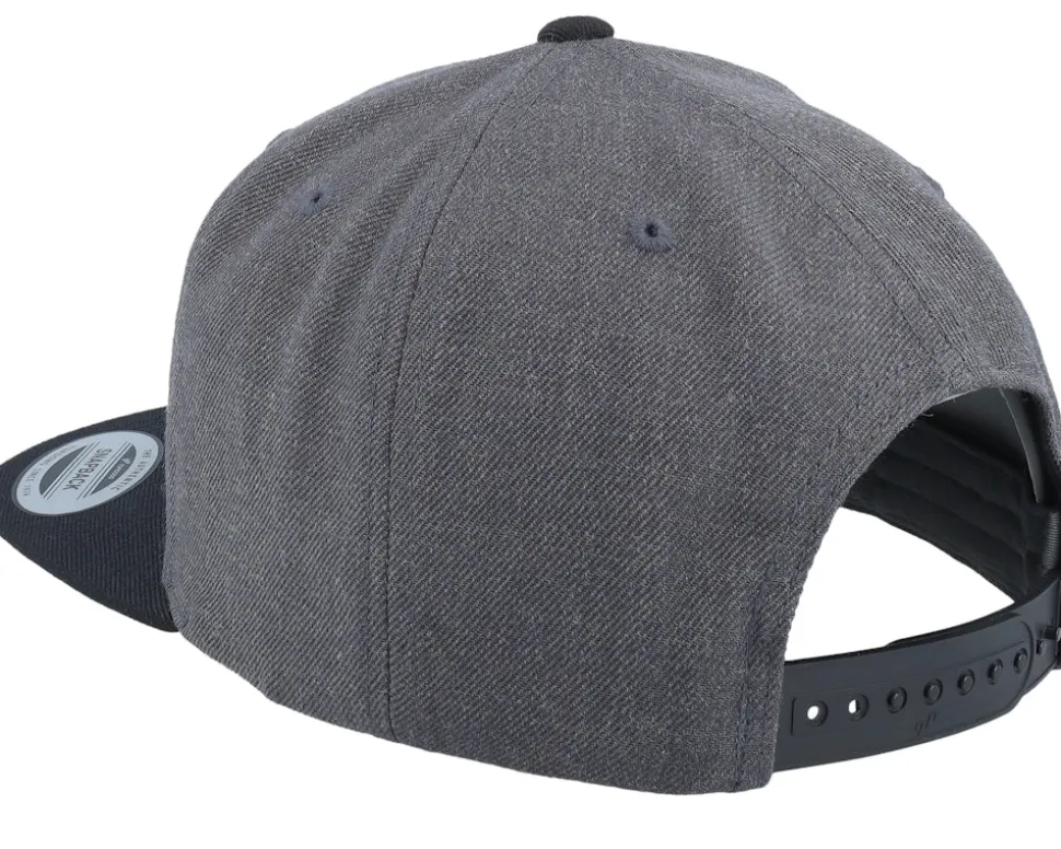Mountain 3d Black/Charcoal Grey/Black Snapback - Wild Spirit