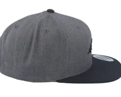 Mountain 3d Black/Charcoal Grey/Black Snapback - Wild Spirit