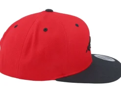 Mountain 3d Black/Red/Black Snapback - Wild Spirit