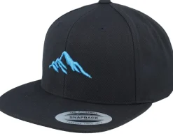 Mountain 3d Black/Red/Black Snapback - Wild Spirit