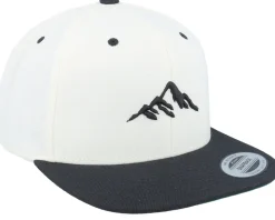 Mountain 3d Black/White/Black Snapback - Wild Spirit