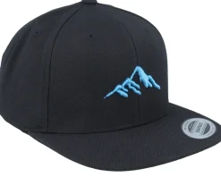 Mountain 3d Blue/Black Snapback - Wild Spirit