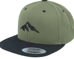 Mountain 3d Blue/Black Snapback - Wild Spirit
