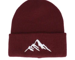 Mountain 3d Burgundy Soft Deep Cuff - Wild Spirit