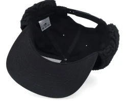 Mountain 3d Canvas Flatbrim Black Earflap - Wild Spirit