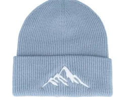 Mountain 3d Dusty Blue Soft Deep Cuff - Wild Spirit