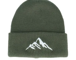 Mountain 3d Olive Green Soft Deep Cuff - Wild Spirit