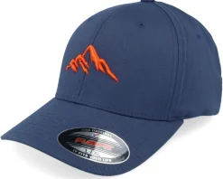 Mountain 3d Orange/Navy Flexfit - Wild Spirit