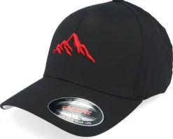 Mountain 3d Red/Black Flexfit - Wild Spirit