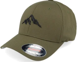 Mountain 3d Red/Black Flexfit - Wild Spirit