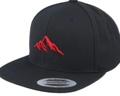 Mountain 3d Red/Black Snapback - Wild Spirit