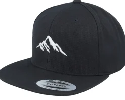 Mountain 3d White/Black Snapback - Wild Spirit