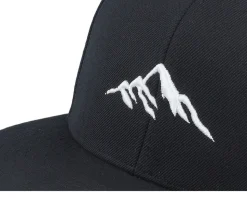 Mountain 3d White/Black Snapback - Wild Spirit