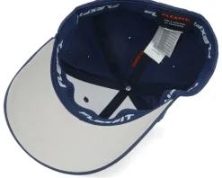 Mountain 3d White/Navy Flexfit - Wild Spirit
