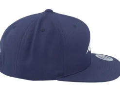 Mountain 3d White/Navy Snapback - Wild Spirit