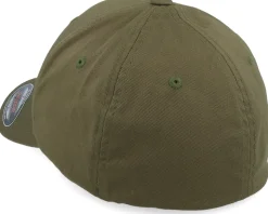 Mountain 3d White/Olive Flexfit - Wild Spirit