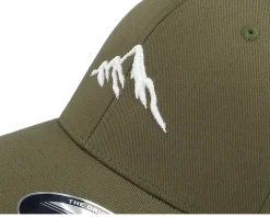 Mountain 3d White/Olive Flexfit - Wild Spirit