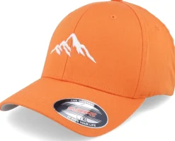 Mountain 3d White/Orange Flexfit - Wild Spirit