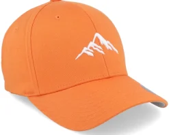 Mountain 3d White/Orange Flexfit - Wild Spirit