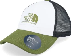 Mudder Forest Olive/White Trucker - The North Face