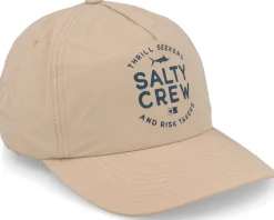 Mullet 5 Panel Khaki Ear Flap - Salty Crew
