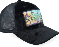 Multiplayer Video Game Patch Velvet Black Trucker - Iconic