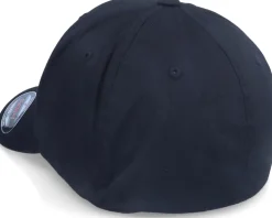 Music On World Off Black Flexfit - Iconic