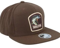 Muskellunge Muskie Duck Brown Snapback - Skillfish