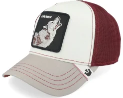 Mv Howler MVP White/Maroon Trucker - Goorin Bros.