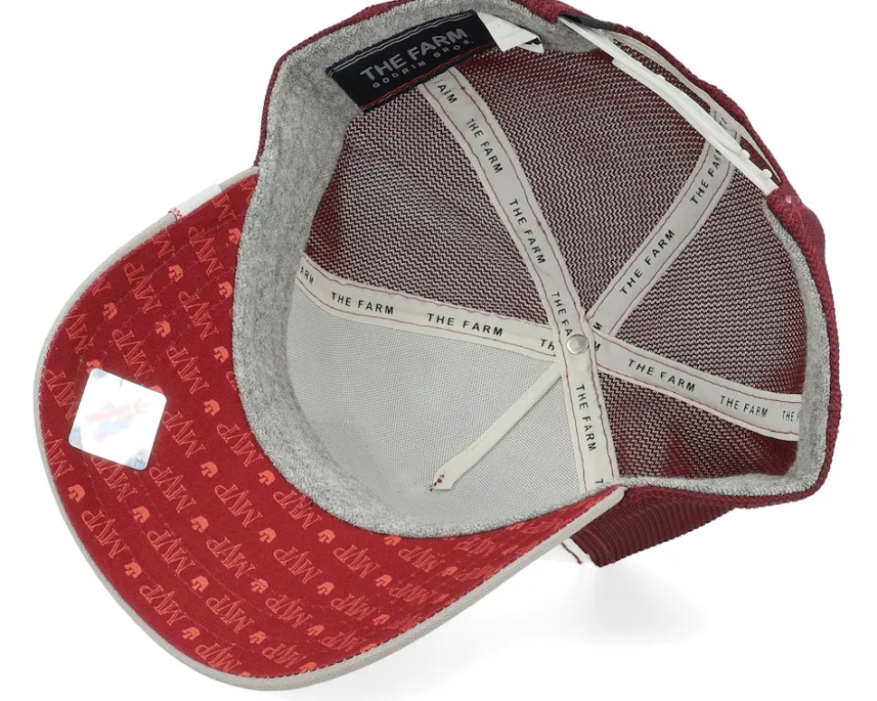 Mv Howler MVP White/Maroon Trucker - Goorin Bros.
