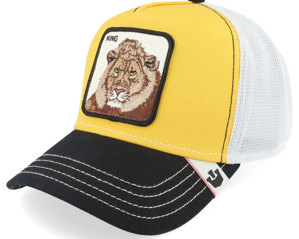 Mv Lion MVP Yellow/Black/White Trucker - Goorin Bros.