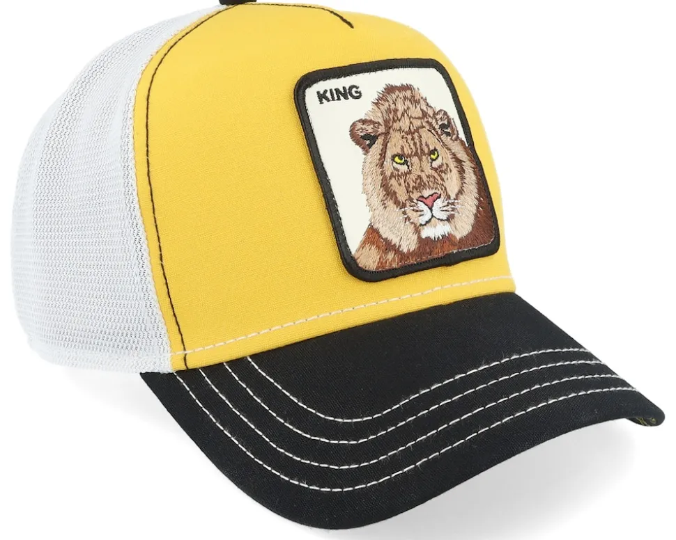 Mv Lion MVP Yellow/Black/White Trucker - Goorin Bros.