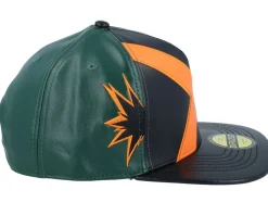 My Hero Academia Novelty Black/Green Snapback - Difuzed