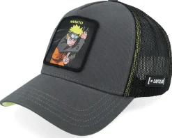 Naruto Black/Grey A-Frame Trucker - Capslab