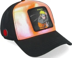 Naruto Black/Orange A-Frame Trucker - Capslab