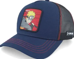 Naruto Blue/Black A-Frame Trucker - Capslab