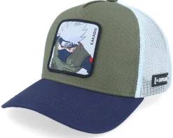 Naruto Kakashi Green/Blue/Light Blue Trucker - Capslab