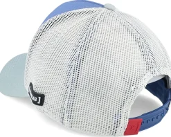 Naruto Kakashi Grey/Blue A-Frame Trucker - Capslab