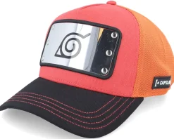 Naruto Orange/Red/Black A-Frame Trucker - Capslab