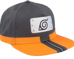 Naruto Shippuden Orange/Black Snapback - Difuzed