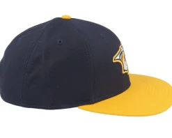 Nashville Predators Archive 400 Navy/Yellow Snapback - American Needle